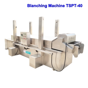 Ce 4m 6M 8M 12M liên tục Rau chần Máy làm mát hơi nước nóng thịt bóng hải sản sôi nấu ăn mát máy - Product Image 2