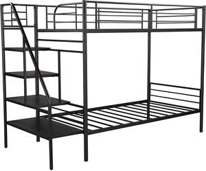 Lit de dortoir d'étudiant lit en fer multifonctionnel lit haut et bas de haute qualité et joli look - Product Image 4