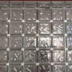 Kits muraux de blocs de verre Briques d'espacement Entretoise de blocs de verre personnalisable en plastique