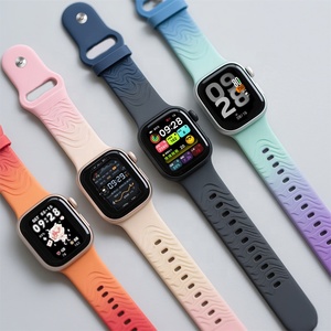 Custom Universal Smartwatch <strong>Strap</strong> Sport Silicone <strong>Strap</strong> With Silver Buckle 20Mm 22Mm Silicone <strong>Strap</strong> For Samsung Galaxy Watch - Product Image 3