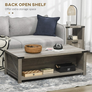 DB Grey Oak Coffee Table Producto elegante para el hogar relacionado con la energía - Product Image 4