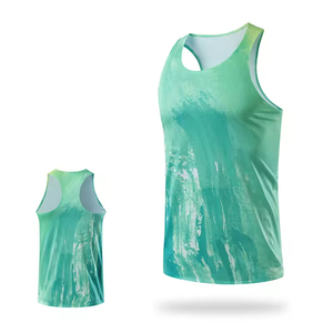 TS003 Event Wholesale Men Sublimated <b>Running</b> Vest Music Festival <b>Singlet</b> Marathon Race Vest Tank Tops - Product Image 5