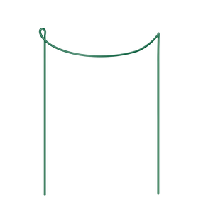 Piquet de soutien de <span class=keywords><strong>plante</strong></span> incurvé en métal vert durable et écologique pour jardin extérieur ABS plantes en pot escalade vigne formation acier - Product Image 5