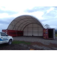 50 'x 40' tentes robustes en tissu de haute qualité grands dômes de conteneurs d'expédition portables