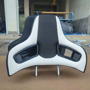 Appui-tête universel pour siège de course automobile, à enfiler, en PVC, avec trou <span class=keywords><strong>triangulaire</strong></span>, type séparé, <span class=keywords><strong>coussin</strong></span>-cou pour - Product Image 4