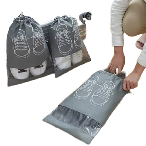 Classica Borsa Antipolvere con Coulisse in Tessuto Non Tessuto <span class=keywords><strong>per</strong></span> Viaggi, Organizzatore <span class=keywords><strong>per</strong></span> <span class=keywords><strong>Armadio</strong></span> e Scarpe, Custodia Protettiva <span class=keywords><strong>per</strong></span> Scarpe, <span class=keywords><strong>Organizer</strong></span> da Viaggio - Product Image 4