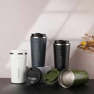 LED Lid Temperature 380ml 510ml Metal <b>Double</b> <b>Walled</b> Insulated Coffee Smart Mug Custom <b>Cups</b> with Personalise logo - Product Image 3