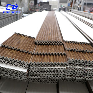 Fournisseur chinois Createking, vente en gros de panneaux muraux rainurés en WPC imperméables dorés pour hôpitaux et hôtels - Product Image 5