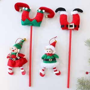 Ornements de Noël pour arbres et décoration de <span class=keywords><strong>maison</strong></span>, fabriqués en Chine, y compris des jambes de Père Noël et des jambes de clown, cadeaux d'ornements de Noël - Product Image 1