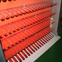 Système de cages automatiques pour poules pondeuses de type H avec collecte des œufs