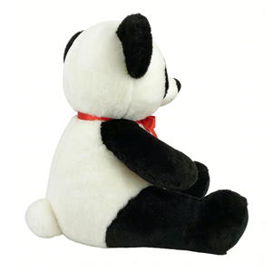 Personaliza tu peluche de panda, peluche de panda blanco y negro, peluche de panda sentado, peluche de panda suave para abrazar - Product Image 4