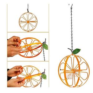 Intelligent En Métal Suspendus Fruits Colibri Sauvages <span class=keywords><strong>Clémentine</strong></span> Oriole Mangeoire Mangeoire à Oiseaux avec 2 coupes De Gelée - Product Image 2