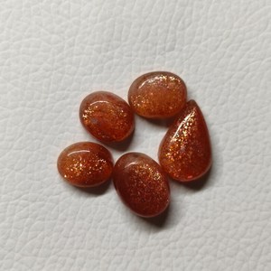 Lot de cabochons en pierre de soleil naturelle 32 carats, pierres précieuses faites à la main pour la fabrication de bijoux, fournisseur en gros, fabricant Inde - Product Image 6
