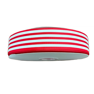 Ruban gros-grain rayé blanc de 1,5 pouce, 100% polyester, haute ténacité, pour emballage cadeau, projets de bricolage et décoration de cheveux - Product Image 4