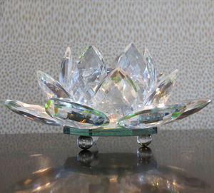 Arco Iris cristal arte flor de loto MH-H0125 - Product Image 3