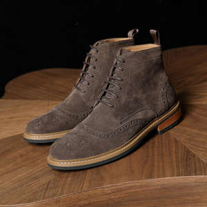 Botas Italianas de Alta Calidad para Hombre, Botas de Moda para Exteriores, Botas Formales de Invierno, Botas Hechas a Mano Personalizadas - Product Image 3