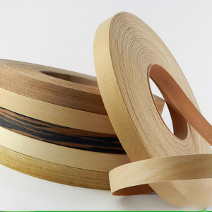 Bordatura in PVC Effetto Legno Chiaro, Nastro Adesivo a Caldo per Riparazione Mobili, Bordi Pre-Incollati in Impiallacciatura - Product Image 1