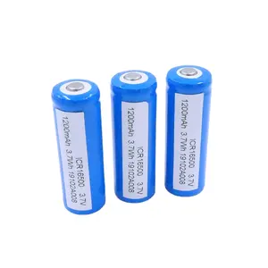 高品质16500 1200毫安时3.7伏Lifepo4电池3.2伏镍金属氢化物电池 (镍氢) 混合电池