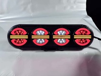 Nouveau feu LED multifonction ENSAITE DH-124 pour camion, remorque, poids lourd, 15 pouces, 12-24V, clignotant d'avertissement, stop, feux arrière, feux de freinage, clignotant