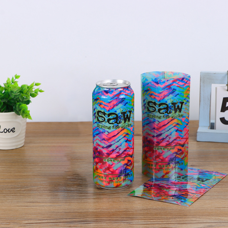 PVC/PET Customized Labels for Water Bottels Wrap Printed Packaging Label Heat Shrink Sleeve Label