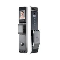 S914max 3d Face Deur Lock Home Security Smart Camera Tuya Wifi Wachtwoord Vingerafdruk Rfid Kaart Aluminium Slimme Deurslot