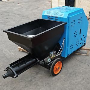 bibo Industrial Intelligent Mortar Spraying Machine Tile Adhesive Cement Glue Mortar <b>Sprayer</b> Machine for Wall Renovation - Product Image 5