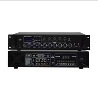 Amplificateur 180W 5 Zones OEM ODM 70V 100V à Tension Constante pour Systèmes Audio PA