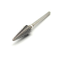 Nouveau foret conique professionnel M 3/32 "foret à ongles en carbure de tungstène rotatif accessoires de perceuse à ongles électrique enlever le Gel