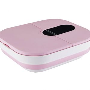 Heated Portable <b>Foldable</b> Collapsible Foot <b>Bath</b> Basin with Massage and Bubble Surf for Household Use - Product Image 3