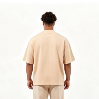 Nouveauté T-shirt personnalisé de qualité supérieure 260 g/m² en coton et élasthanne, coupe ample, manches courtes, pour homme