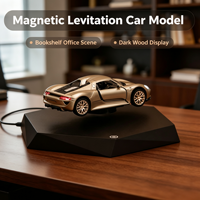Model Mobil Pajangan Levitasi Magnetik - Pajangan Levitasi Magnetik Plastik Buatan Tangan Modern untuk Hadiah Selamat Datang