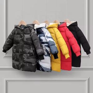 Vêtements chauds pour enfants les plus vendus - <span class=keywords><strong>Doudoune</strong></span> pour garçons, manteau d'hiver épais à capuche pour filles - Product Image 2