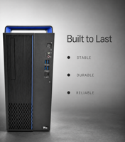 Peralatan Kantor Tugas Sehari-hari Hygon 3350 8 Core 3.0GHz 16GB RAM 256G M.2 NVME SSD Kartu Grafis 2GB Periferal USB Monitor