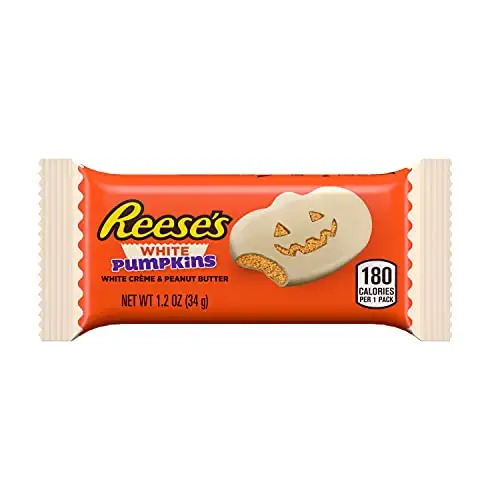 Manteiga De Amendoim REESE'S Creme Branco Abóbora 1,2 oz. (Pacote de 36)