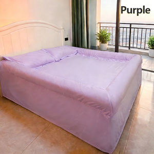 Nueva Sábana con Borde para Cama <span class=keywords><strong>King</strong></span> <span class=keywords><strong>Size</strong></span>, Juego de Sábanas con Borde para Dormitorios Estudiantiles y Uso Doméstico, Venta al Por Mayor - Product Image 6