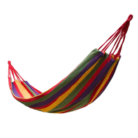 Hamac en toile confortable pour le camping en plein air, 2 personnes, style vintage, chaise suspendue robuste pour adultes