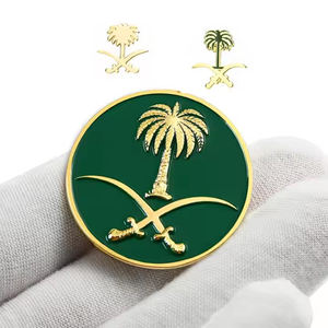 Pegatina para Teléfono con Bandera de Arabia Saudita, en Metal Fundido a Presión, Impresa con Serigrafía UV y Esmalte Suave, Gran Venta - Product Image 3