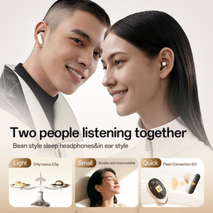 Dos Pares de Auriculares M166 BT5.4 OWS + Mini Auriculares Inalámbricos para Dormir, Auriculares Estéreo HiFi con Reducción de Ruido para Deportes - Product Image 3