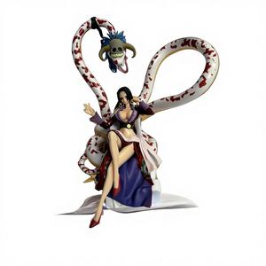 Figurine d'action Anime PVC Snake Woman Empress Snake Princess Nami pour collection et décoration, vente en gros, édition limitée - Product Image 1