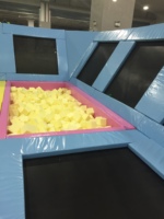 Trampolín Rectangular de Fitness para interiores/exteriores Unisex personalizado con materiales de PP de acero plástico