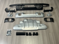 Pare-chocs avant avec plaque de protection, barre de protection, acier modulaire HD pour Ford Bronco 2021 2022 2023, accessoires 4x4 pour voiture