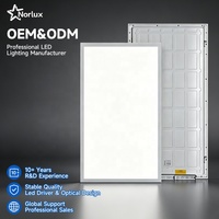 Éclairage commercial de bonne qualité pour bureau, magasin, atelier, panneau LED encastré au plafond en tôle d'acier galvanisé