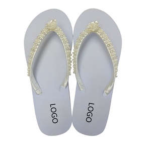 <span class=keywords><strong>Tongs</strong></span> colorées d'été en vrac personnalisées pour femmes <span class=keywords><strong>tongs</strong></span> habillées pour femmes mariage pantoufles de <span class=keywords><strong>danse</strong></span> blanches <span class=keywords><strong>tongs</strong></span> - Product Image 4