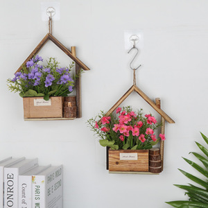 Vasi per Fiori da Parete in Legno Creativi Retrò Pastorali Personalizzabili Vendita all'Ingrosso - Product Image 6