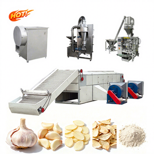Baixin Machinery 100-2000kg Poudre d'ail faisant la machine Broyeur d'ail Machine Ligne de production - Product Image 1