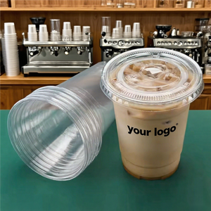 Custom logo Disposable U Shape <strong>Plastic</strong> <strong>Cup</strong> Vasos Plastico Gobelet Plastique Soft clear Bubble Tea <strong>Plastic</strong> <strong>Cups</strong> with Lid Boba <strong>Cup</strong> - Product Image 1