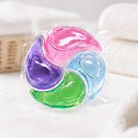 Capsules de lessive jetables personnalisées Megawash – Élimination des taches et des acariens, protection douce des vêtements, couleur longue durée, parfum fruité