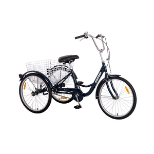 Vélo <span class=keywords><strong>cargo</strong></span> électrique familial à trois roues, cadre en acier pliable de luxe, assistance au pédalage - Product Image 4