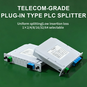 ตัวแยกไฟเบอร์ออปติกแบบเสียบ APC ชนิด POE TCP ช่วงกว้าง 1x2 1x4 1x8 1x16 1x32 1x64 แบบ Passive สำหรับเครือข่ายกระจายเสียง - Product Image 5