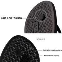 Sandales pliables en cuir pour femme, claquettes d'été, tongs dorées, claquettes unisexes en PVC